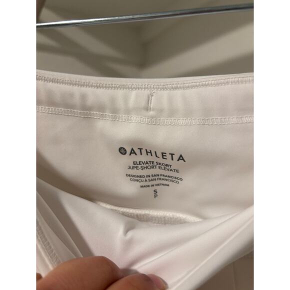 NWOT Athleta Elevate Skort White SZ Small - Picture 8 of 8
